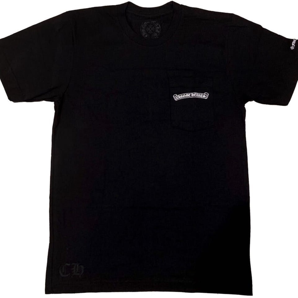 SOLD Chrome Hearts Scroll Logo T-shirt